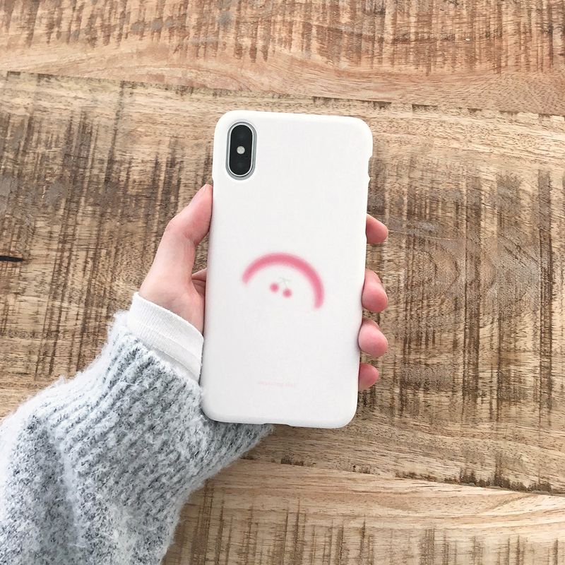[made] cherry fish cake (matte hard case)