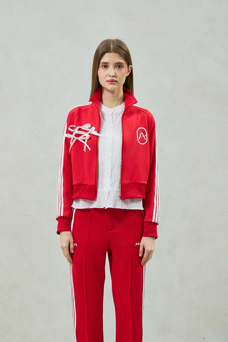 ARIKIM（アリキム）の「JOEL JERSEY TRACK TOP / RED（Jackets/Outerwear）」