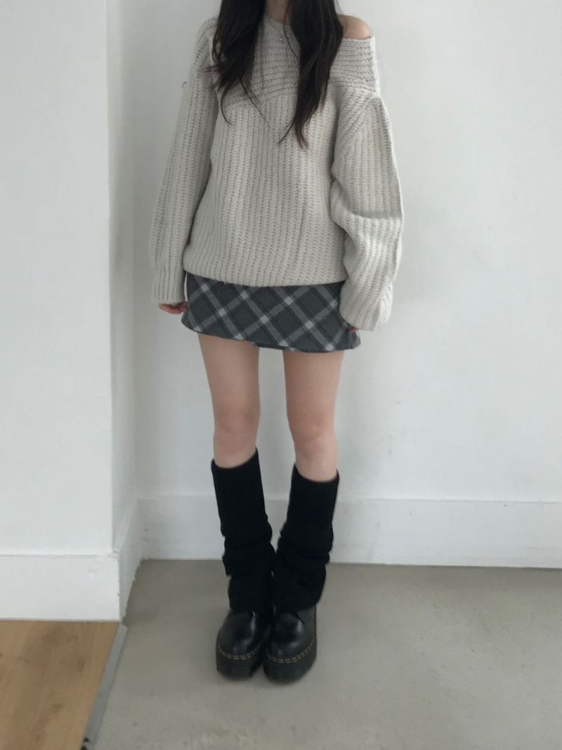 Hershey Checkered Skirt Pants (2 colors)