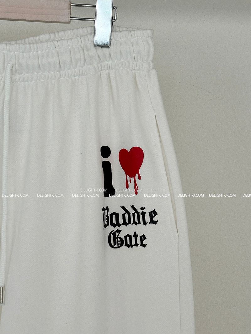 I Love Jogger Wide Pants