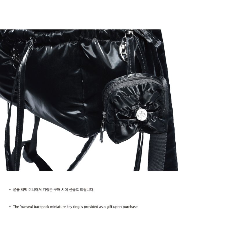 4 POCKET MINI YUNESEUL BACKPACK_BLACK