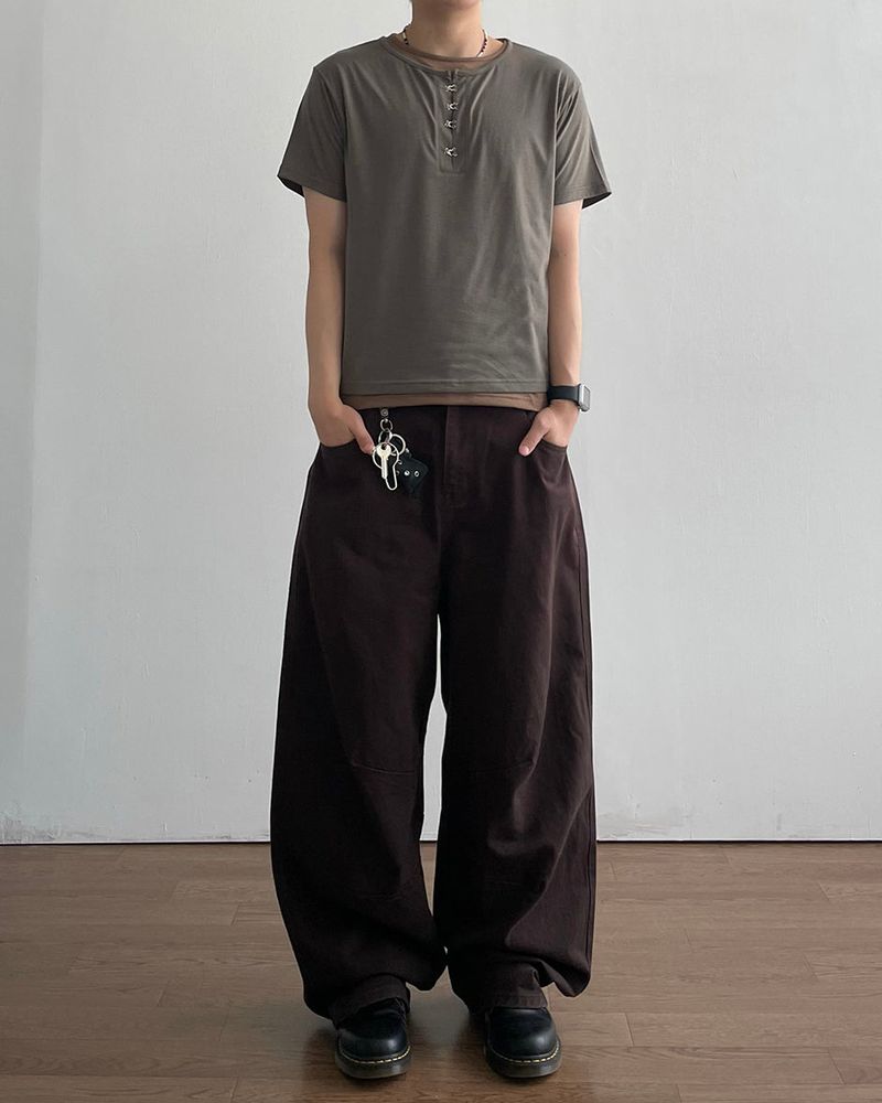 Mood Brown Denim Pants