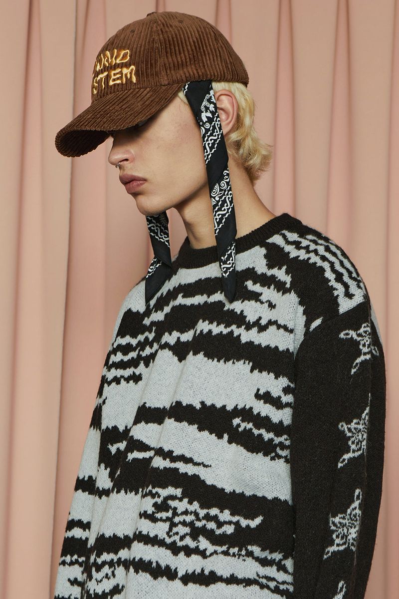 NOTE PAISLEY BANDANA / BLACK