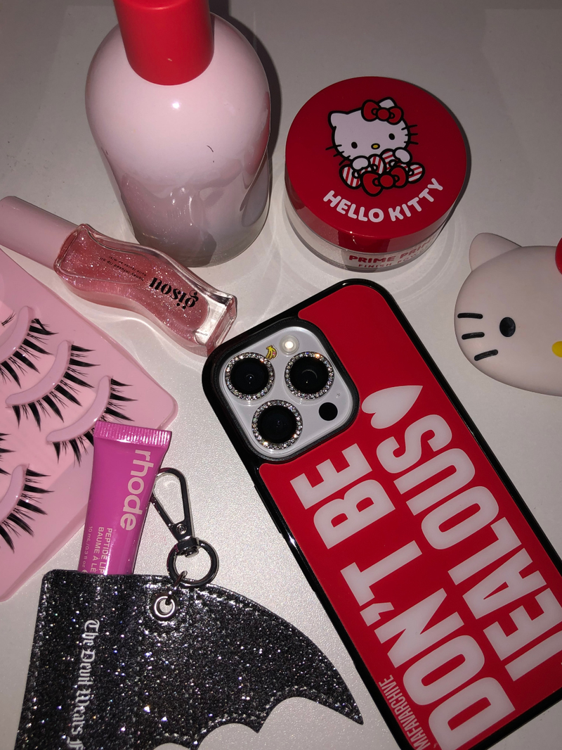 MAFAVARCHIVE(マイフェイブアーカイブ)の「RED D.B.J <3 glass case(Smartphone Accessories)」
