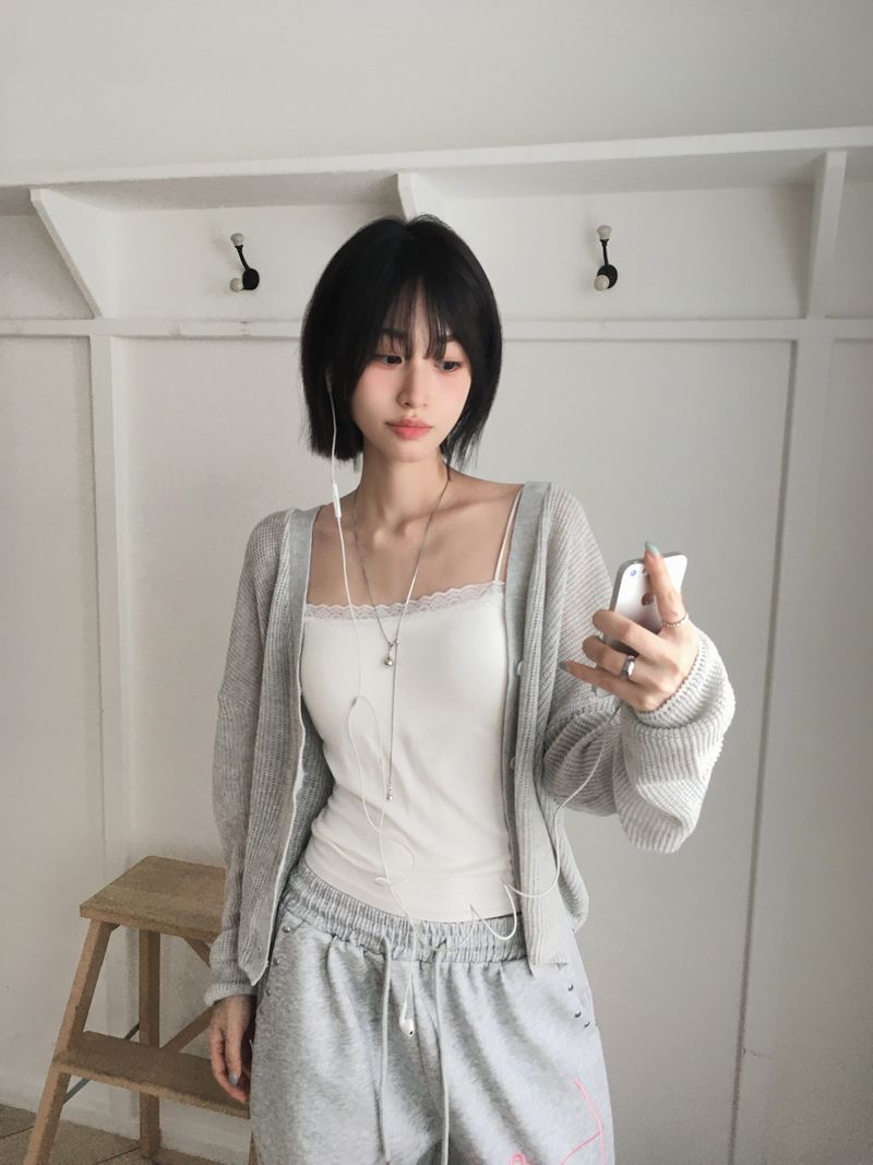 Forb Linen Hacci V-Neck cd