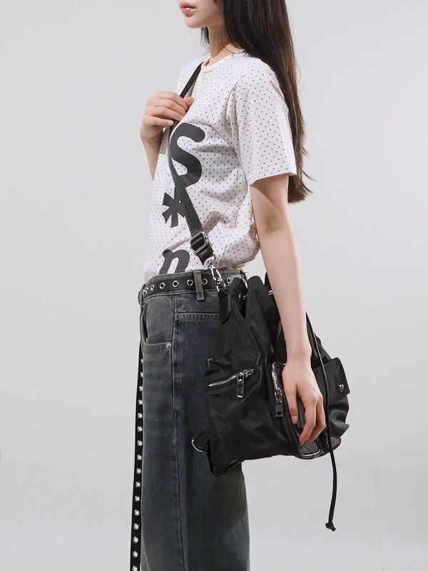 Pocket Multi-Shoulder Bag Backpack (3Way)