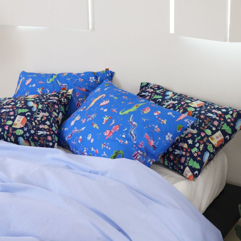 Picto pillow case(2color)