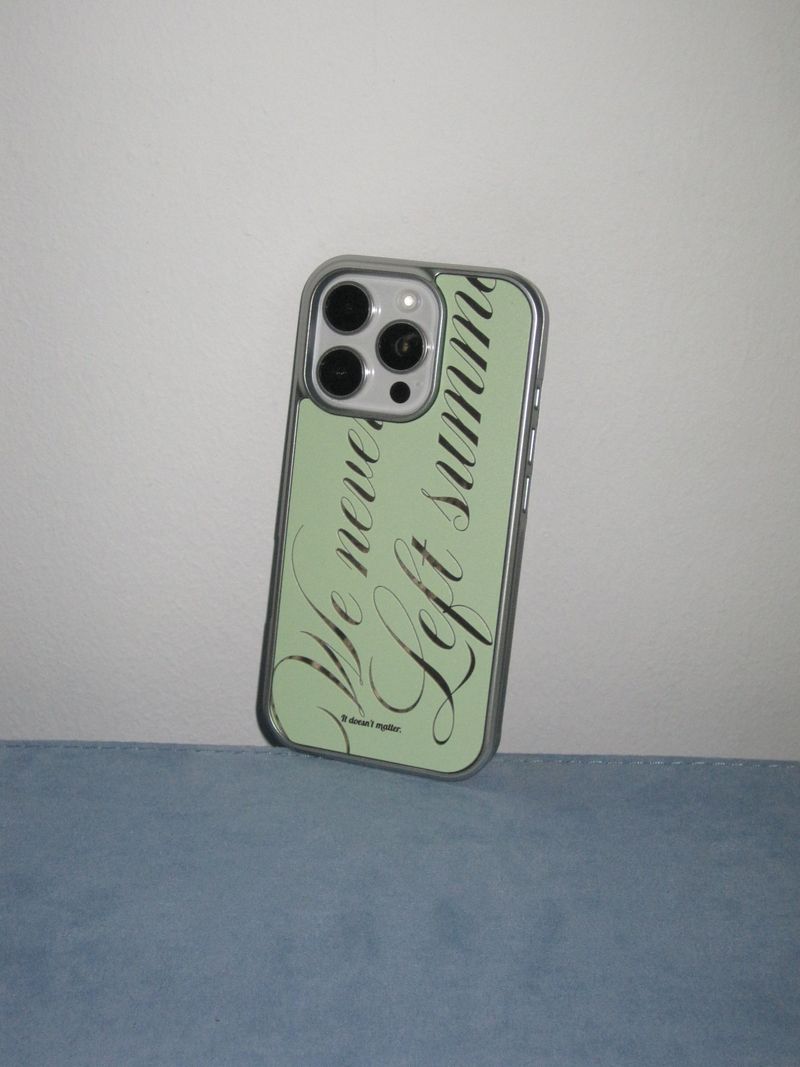 We never left summer phone case (Green)