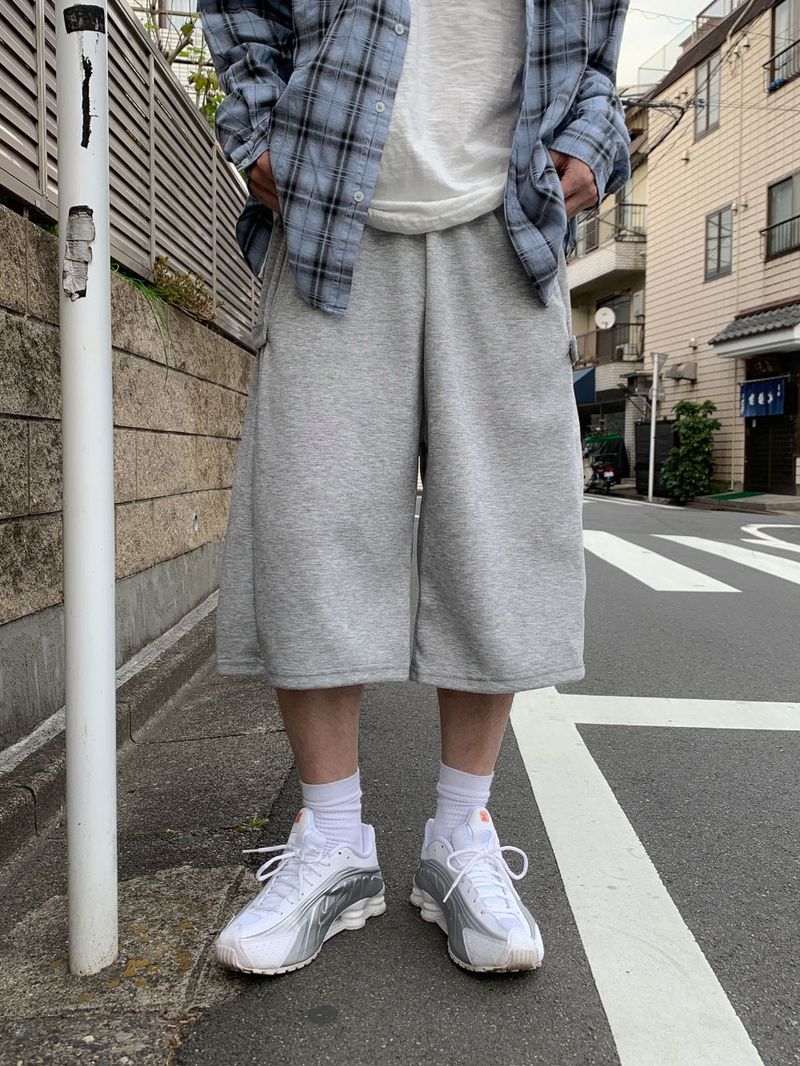 コンビニ サイドスナップ バミューダパンツ