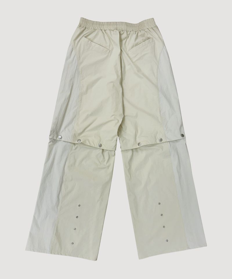 2WAY DEFORMED TRACK PANTS