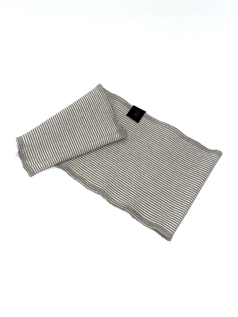STRIPE HAIR BAND / OATMEAL