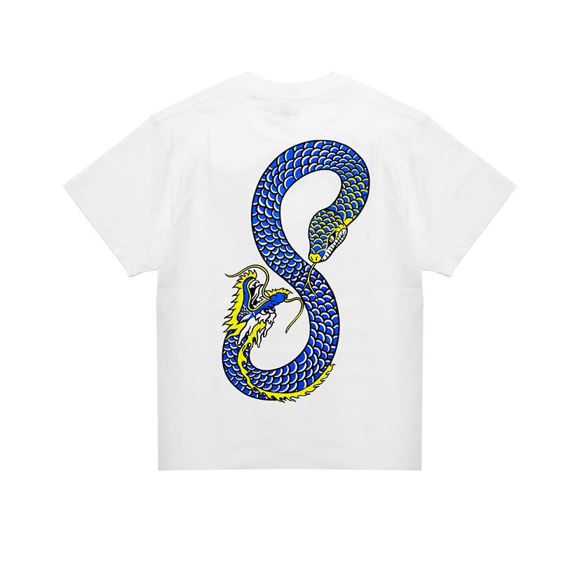 Dragon Snake Tee White