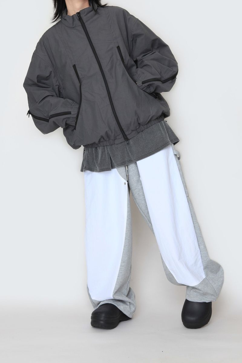 Double Nee Mix Sweatpants