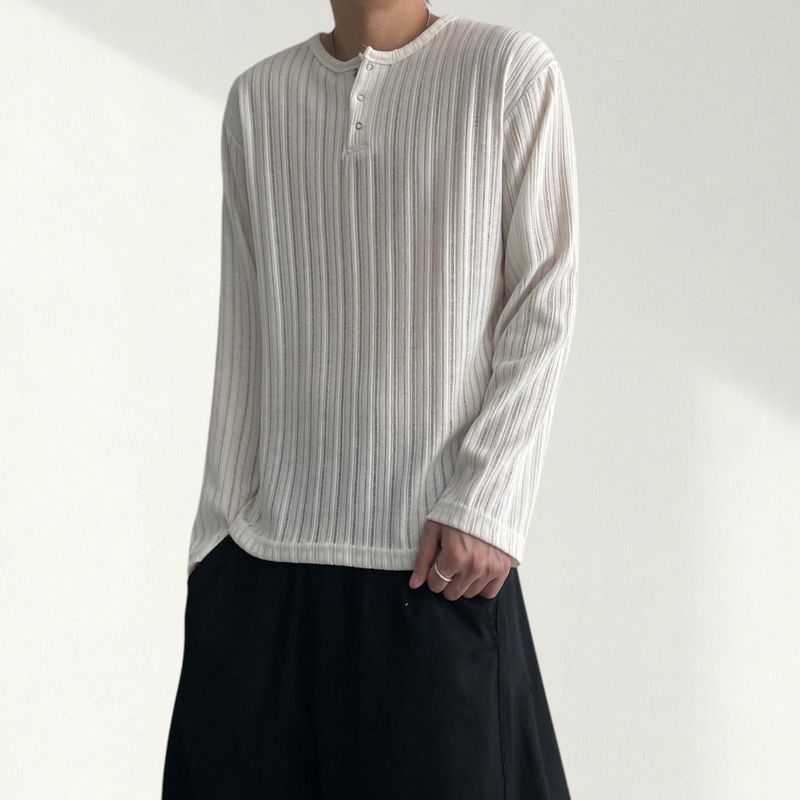 Vane Line Snap Henrik Knitwear