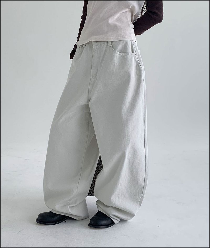[GRB] Dern super-wide cotton pants