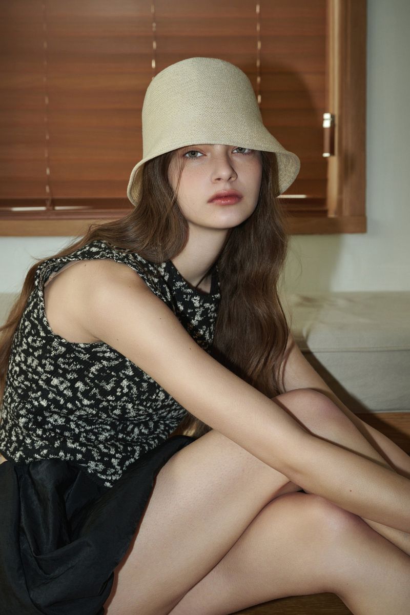 CHINO bucket hat_lightbeige