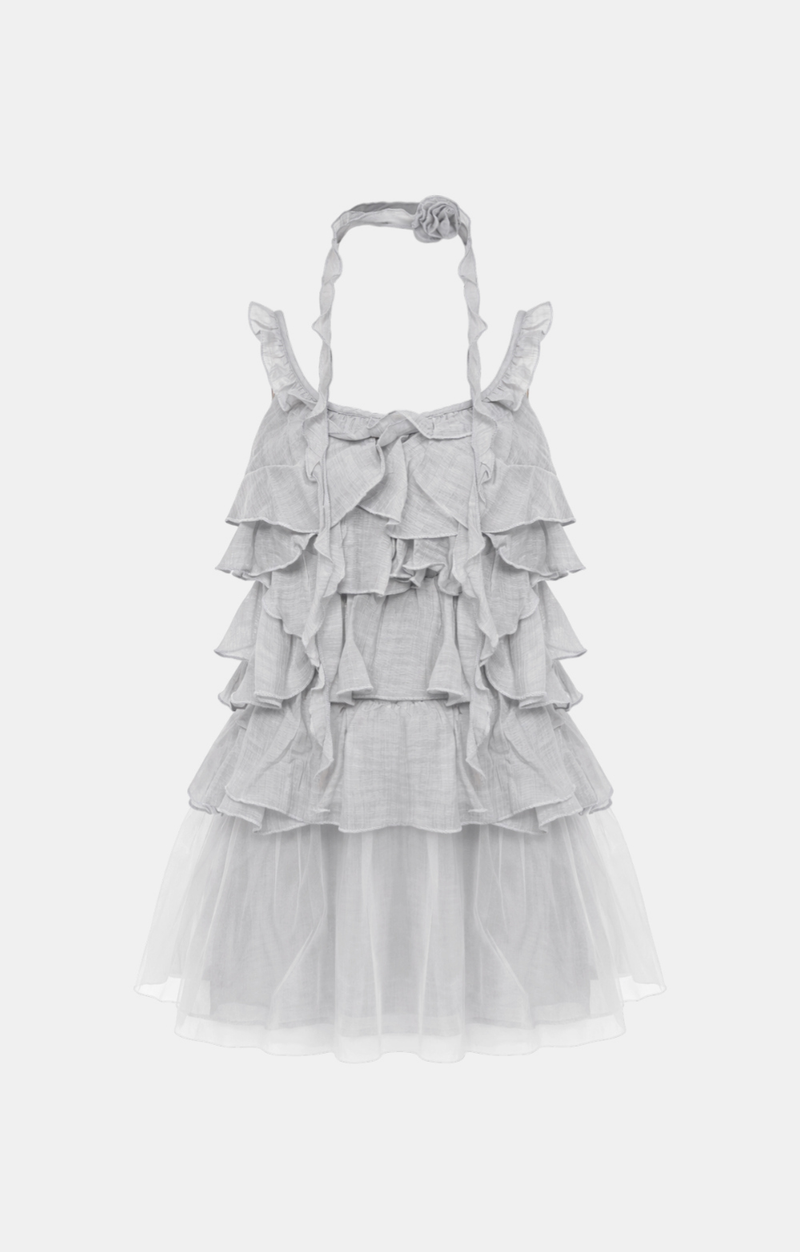 Elise Tiered Chiffon Dress