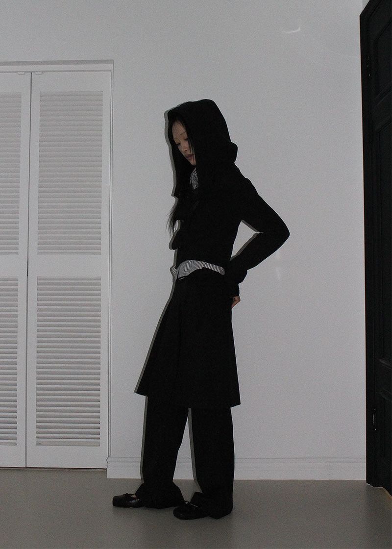 LAYERED SKIRT SLACKS