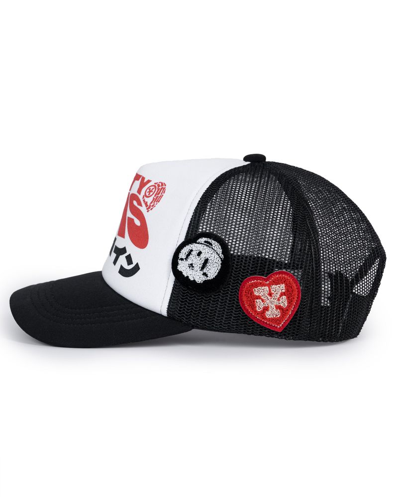 Wavy Dico Jr Mesh Cap - Black