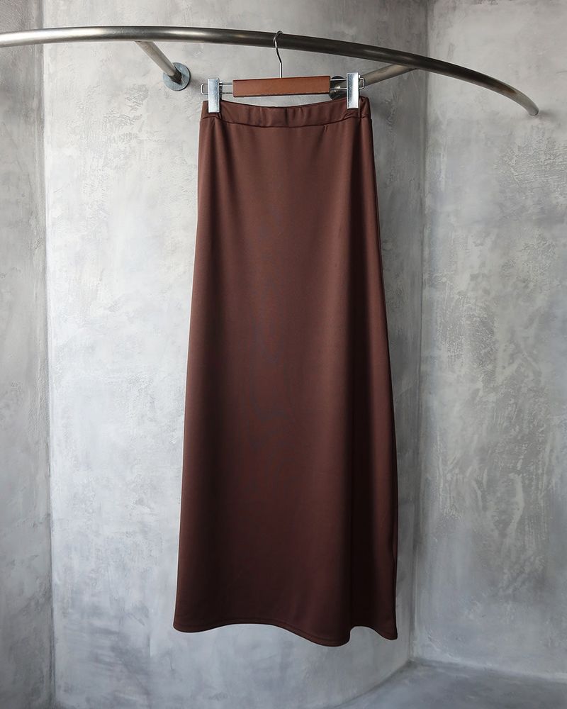 cover maxi long skirt