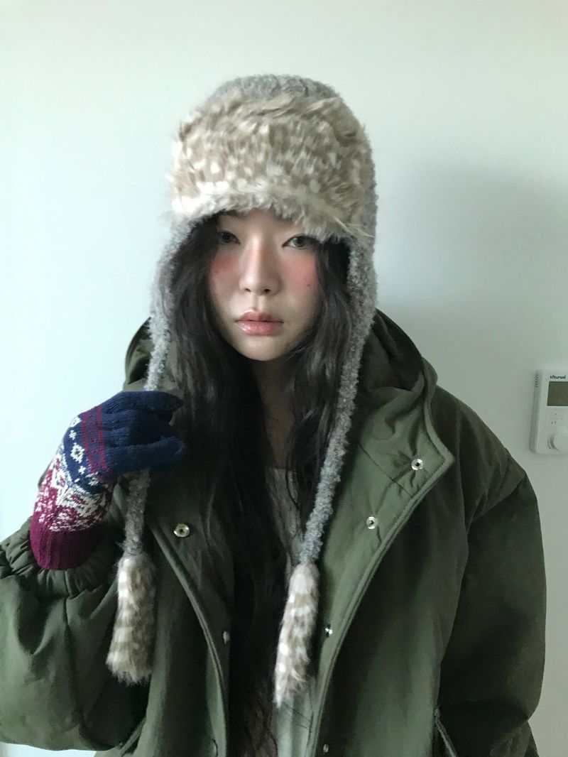 DUGGY（ダギー）の「バンビニットイヤーフラップ (2color)（帽子）」