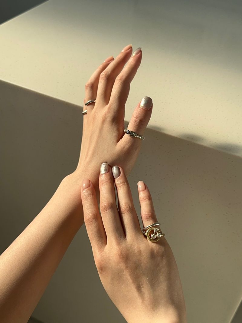 CHERISH RING GOLD(silver+16K gold plated)