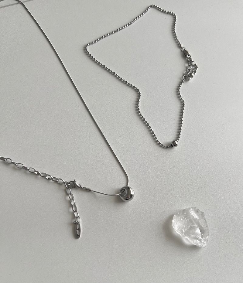 ddo vertical bold donut coin two way long layered necklace