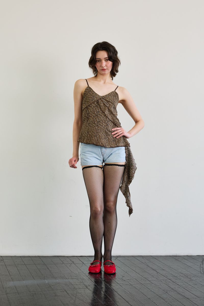 PEPPY MICRO DENIM SHORTS / SKY BLUE