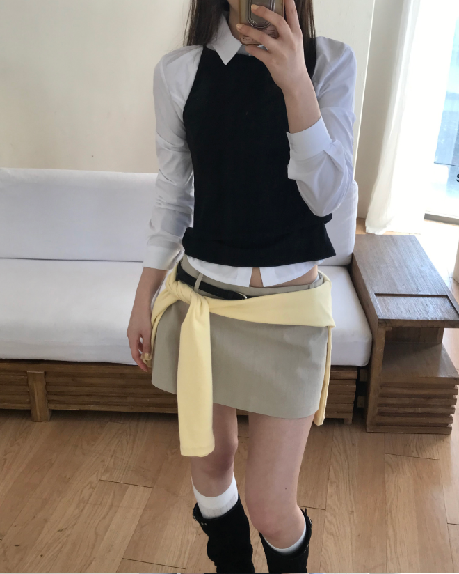 half the row pants sk