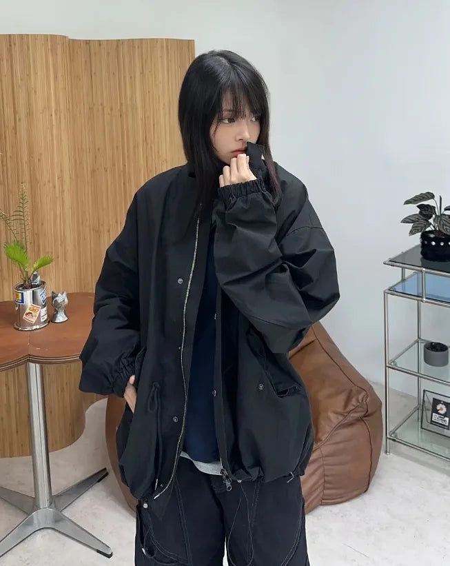 SATIIIZ（サティーズ）の「Elas Utility String Field Jacket（Jackets/Outerwear）」