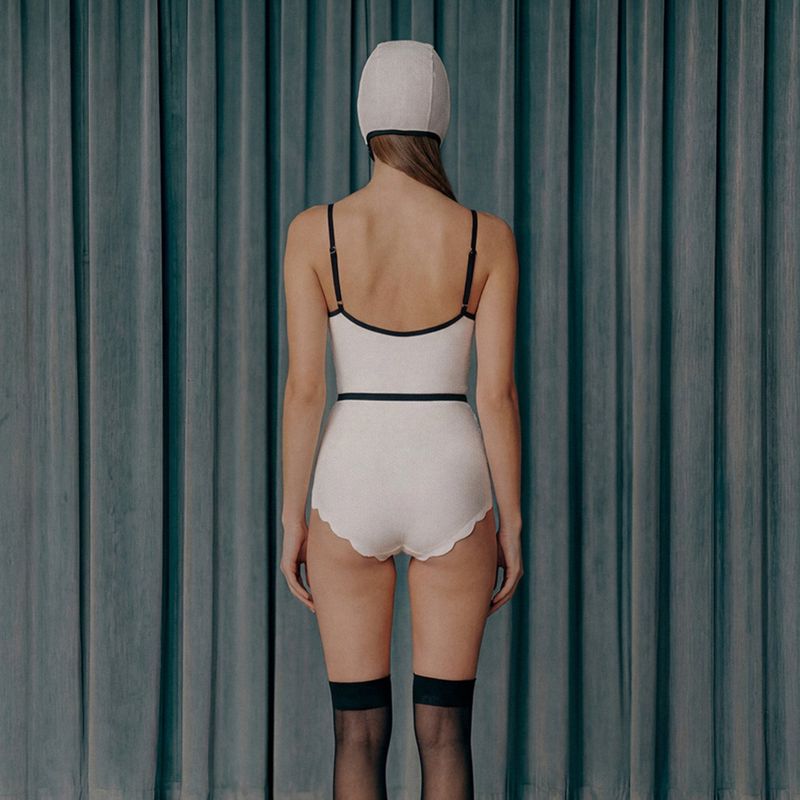 Signature Wave Belted One-piece