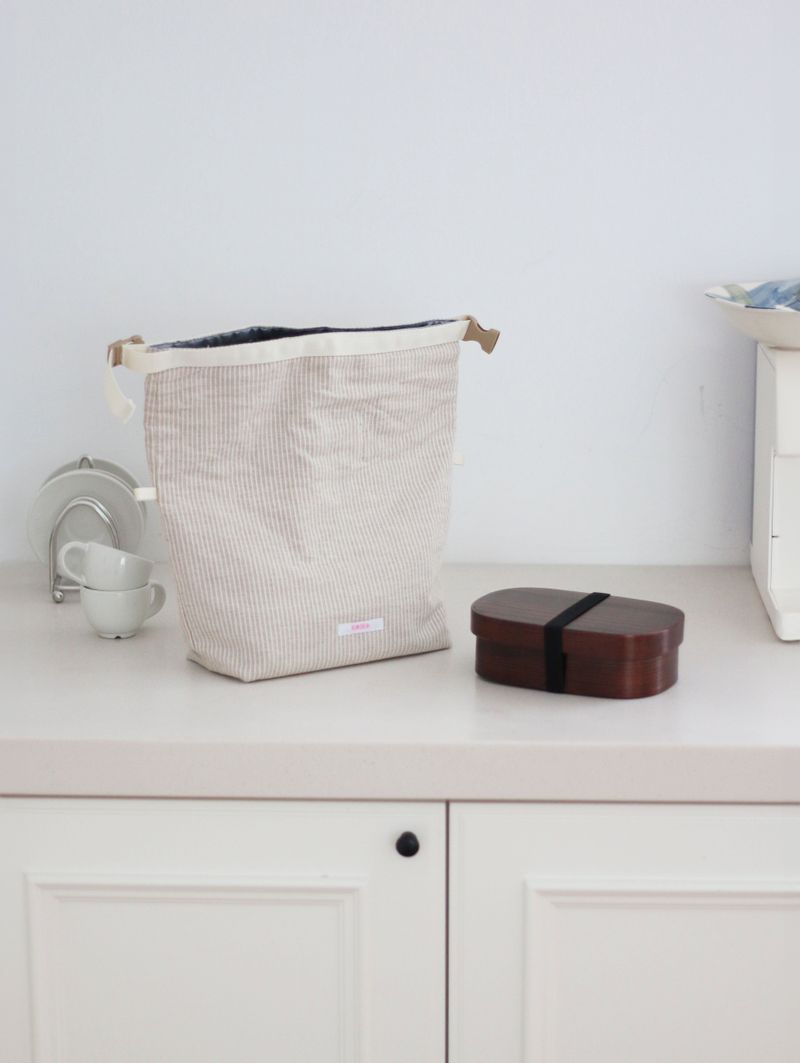 cozy lunch bag - brown