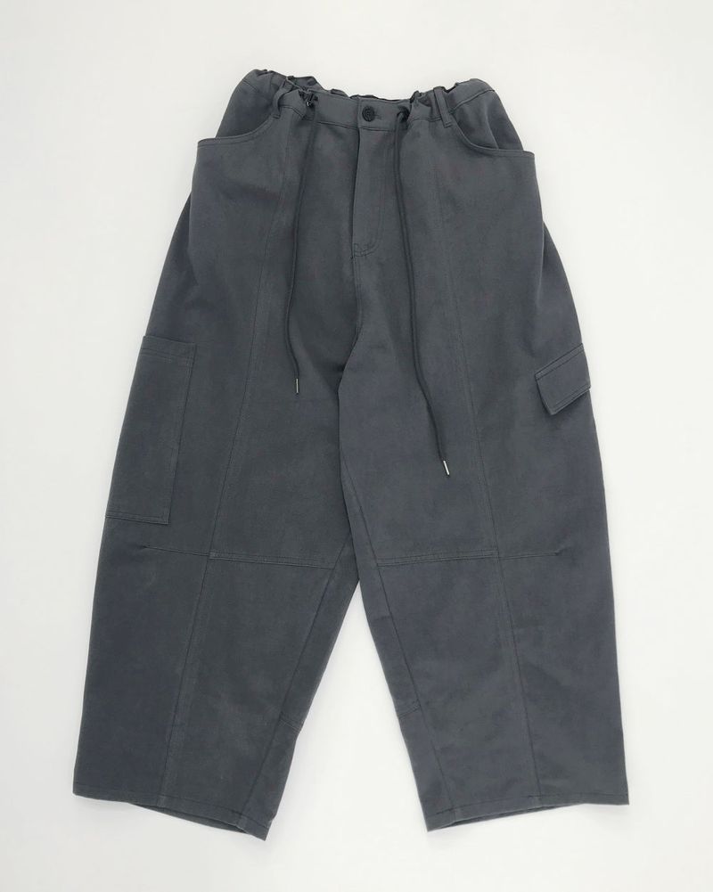 Mark Balloon Cotton Pants (2color)