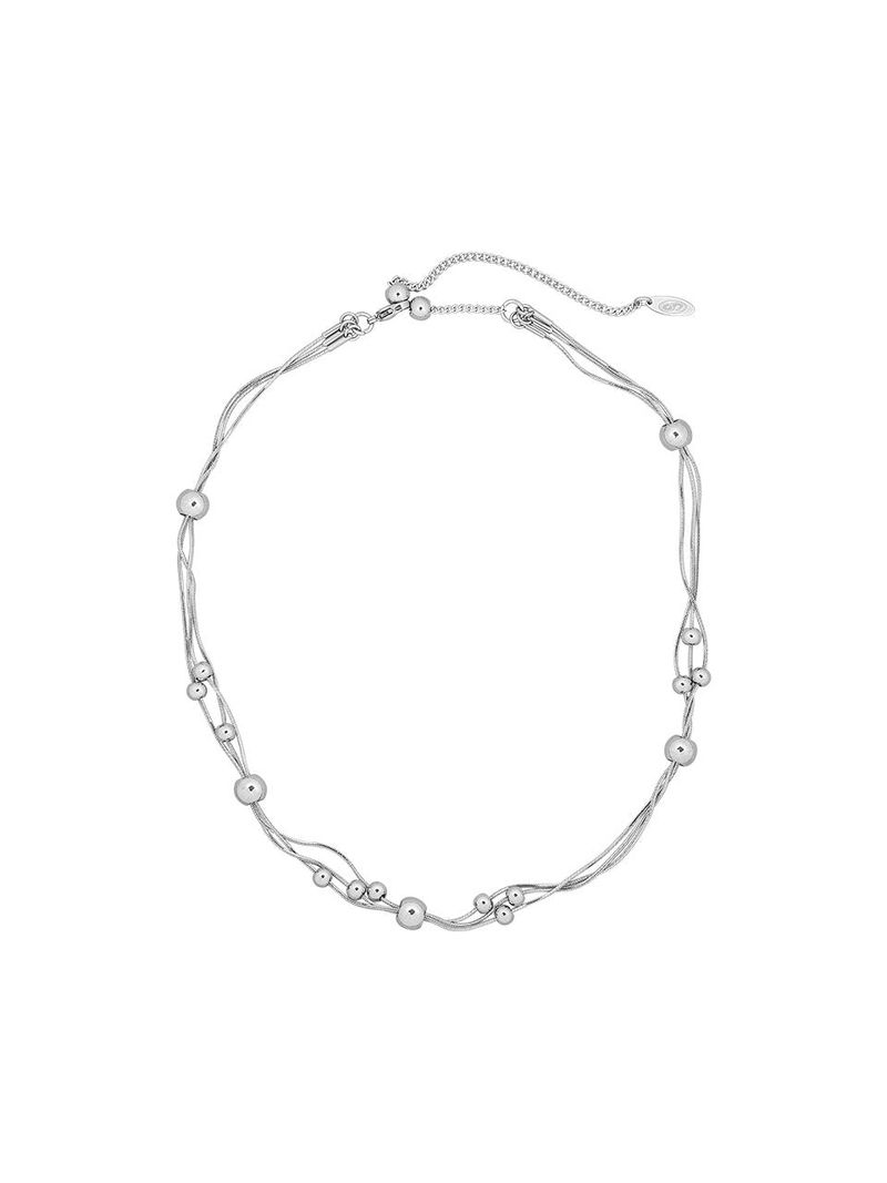 SENTIMENTS（サンティマン）の「NO.567 [SILVER] BALL MOVEMENT NECKLACE（Accessories）」