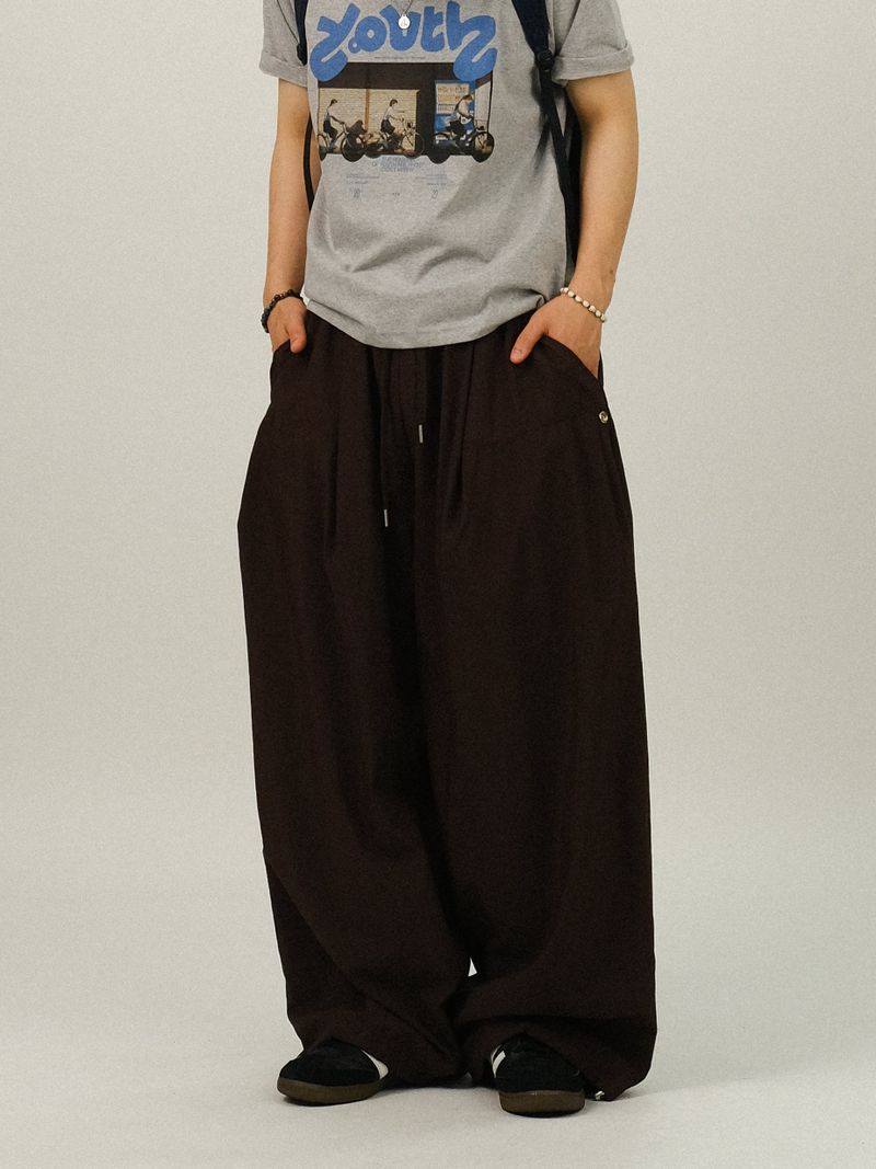 NM Snap Dot Balloon Banding Pants