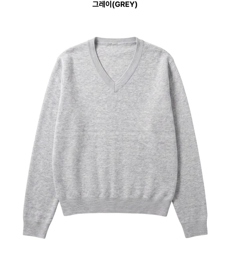 Sono V-Neck Basic Knit