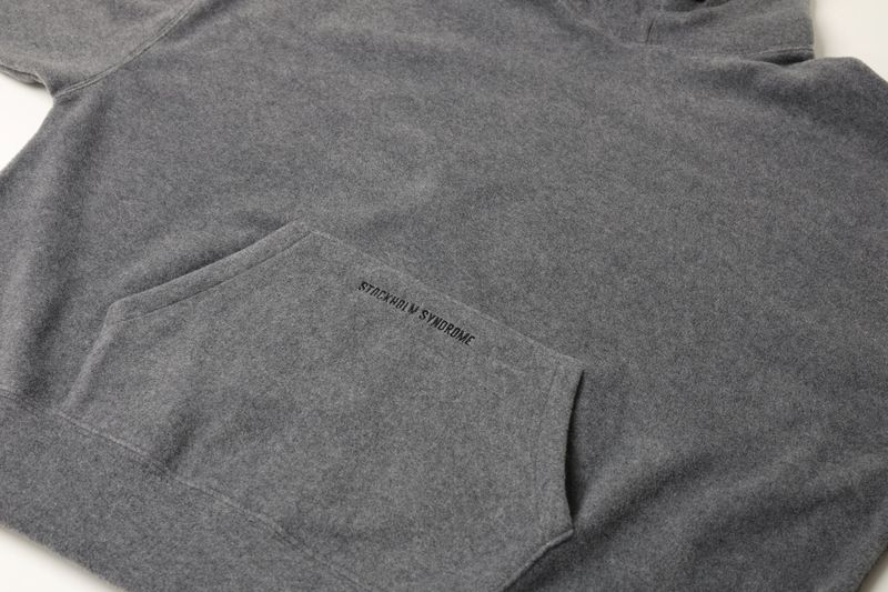 FLEECE HOODIE - CHARCOAL