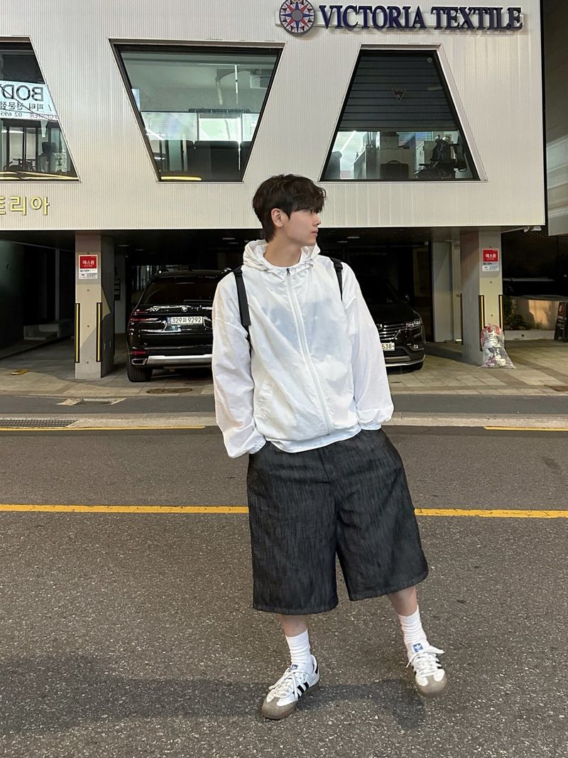 [Linen] Carpender Banding Bermuda Pants