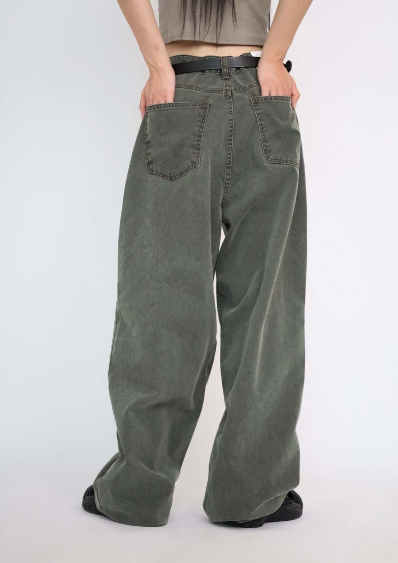 Bold Hue wide jeans