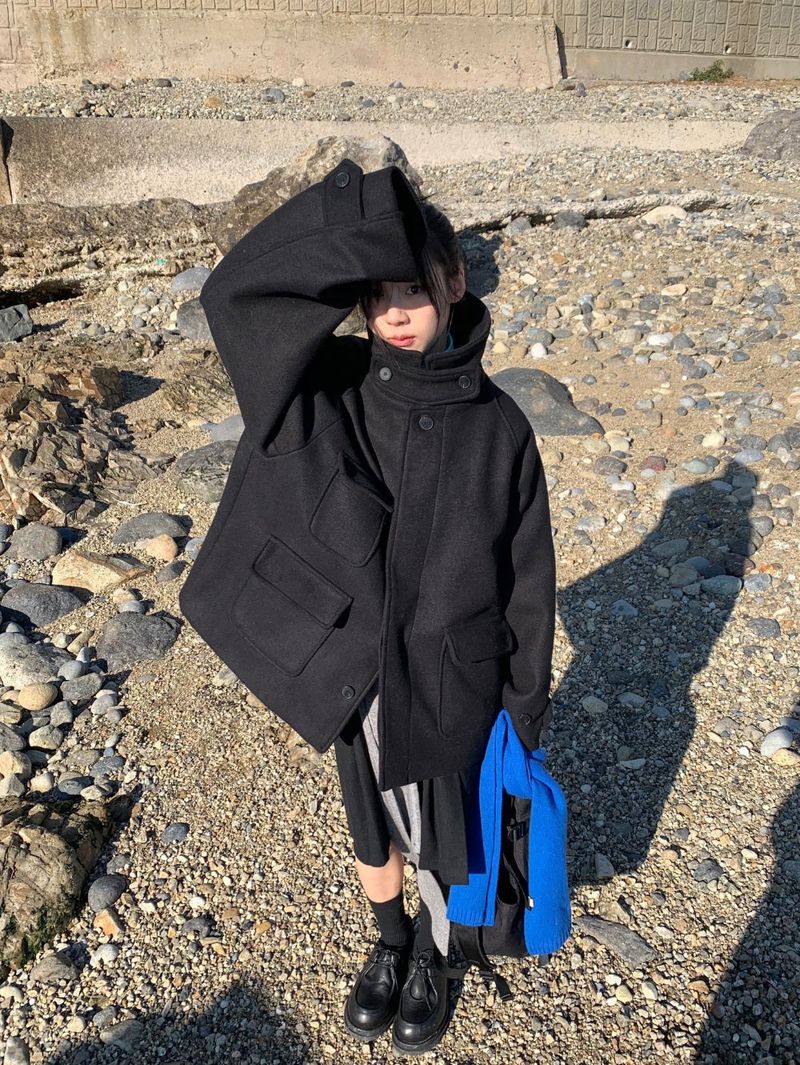  BALMACAN HALF COAT
