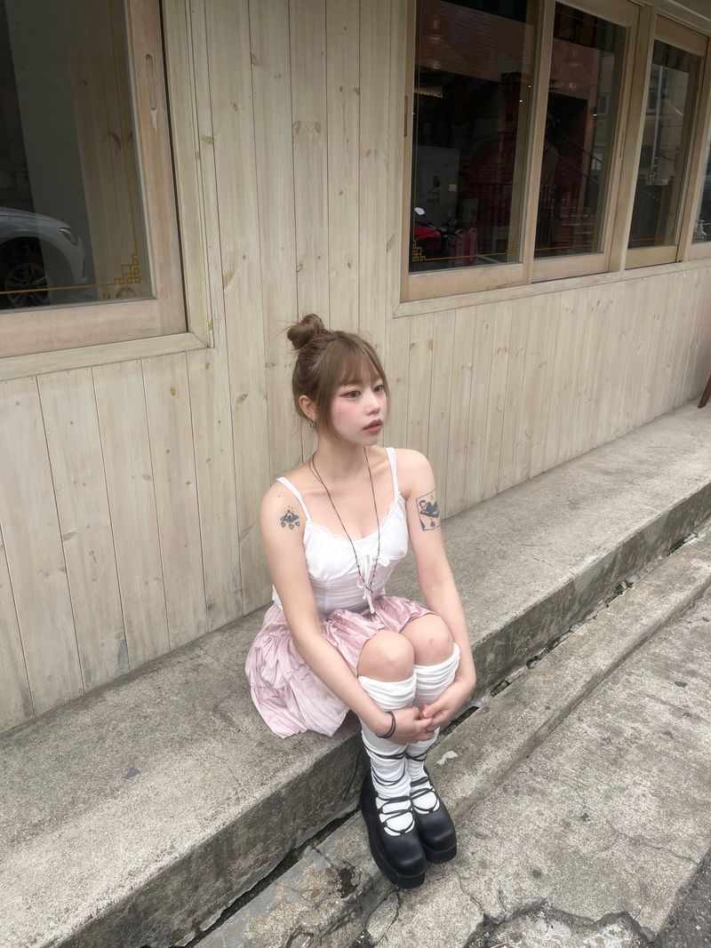 ballerina shirring sleeveless