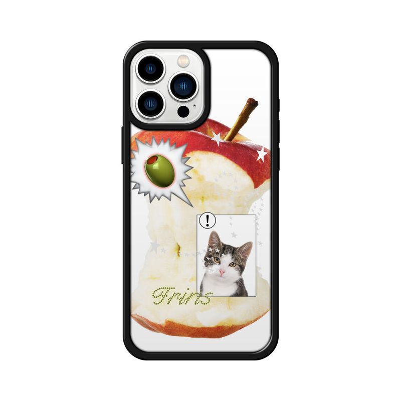 Frins（フリンズ）の「アップルキャットエポキシフォンケース（スマホグッズ/小物）」