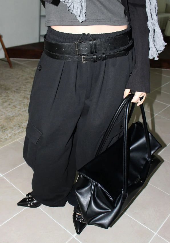 UTILITY CARGO SWEAT PANTS