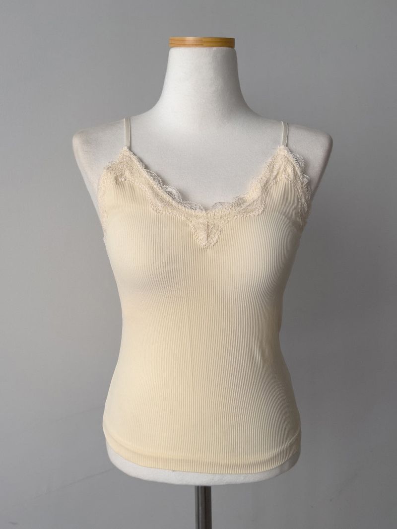 Lace Bra Top Sleeveless