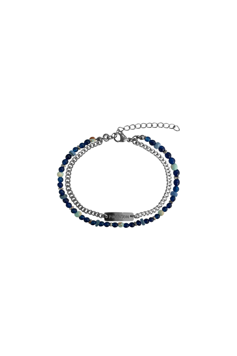 P:ReinSein（レインセイン）の「ブルーストーンレイヤードブレスレット（アクセサリー）」