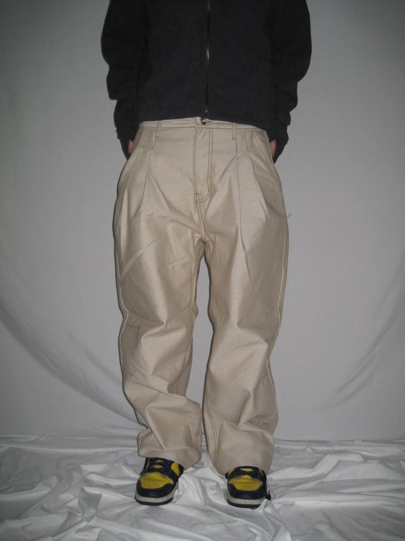 990 Wide Denim Pants (3 Colors)