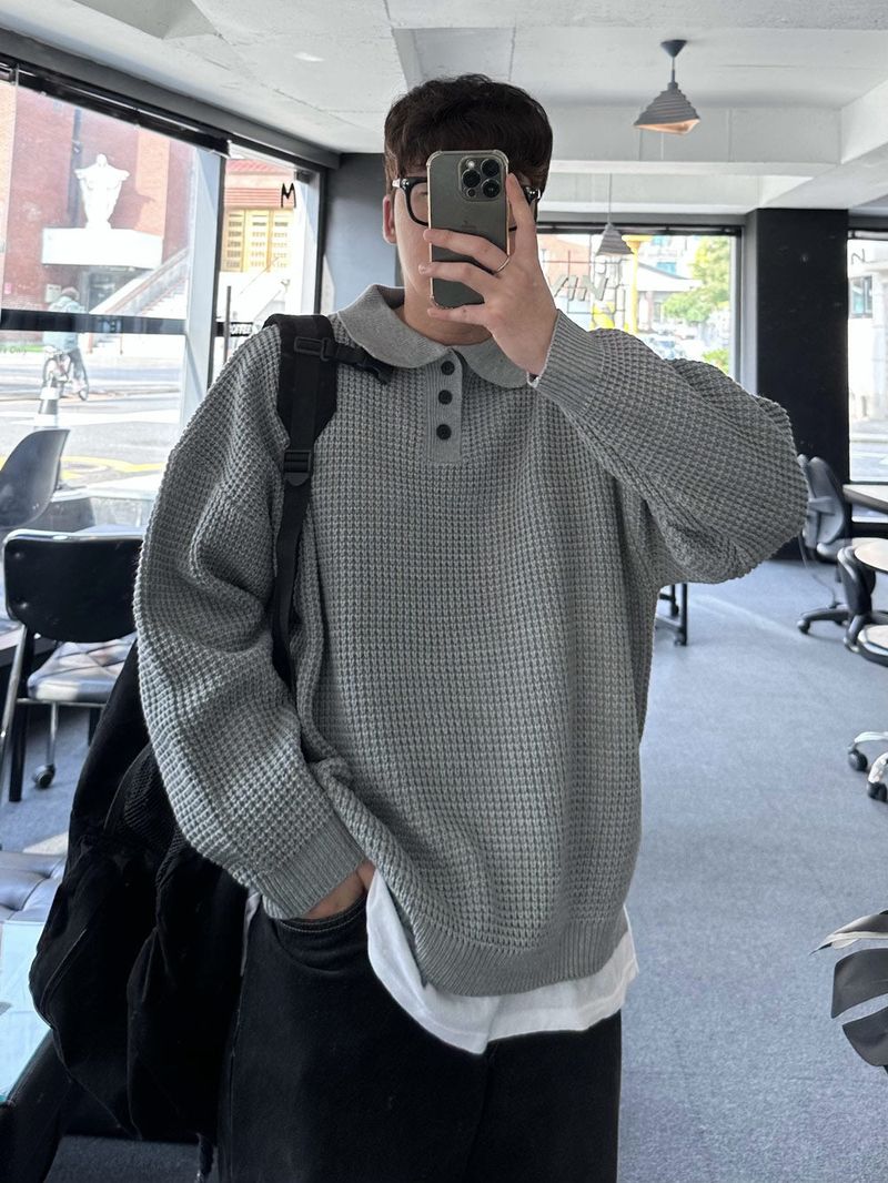  wader loosefit kara waffle loosefit knit
