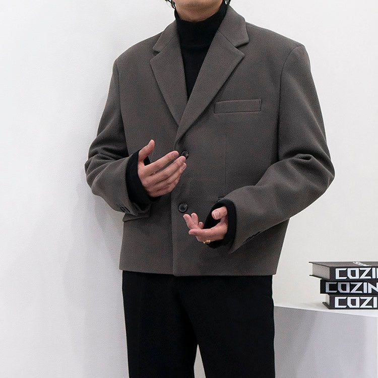 COZINESS（コジネス）の「CR Roy wool crop jacket (3 colors)（Jackets/Outerwear）」
