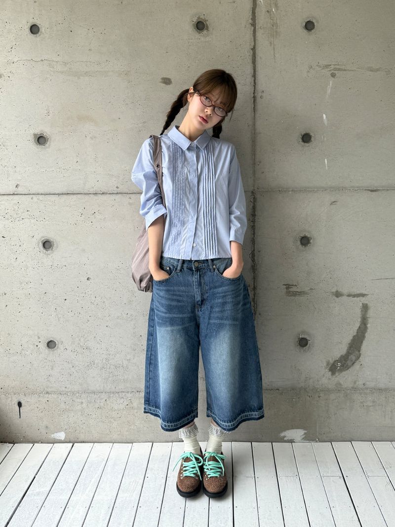 cuma bermuda denim pants