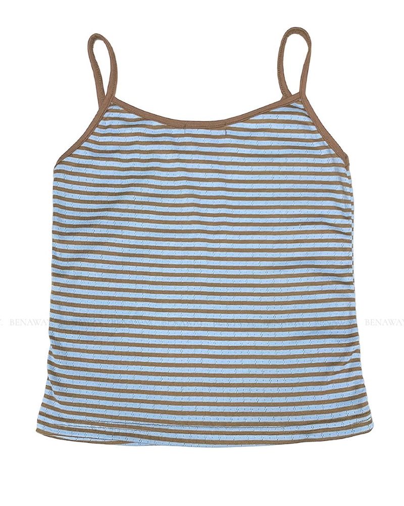 Fruity Stripe Sleeveless Top 4C